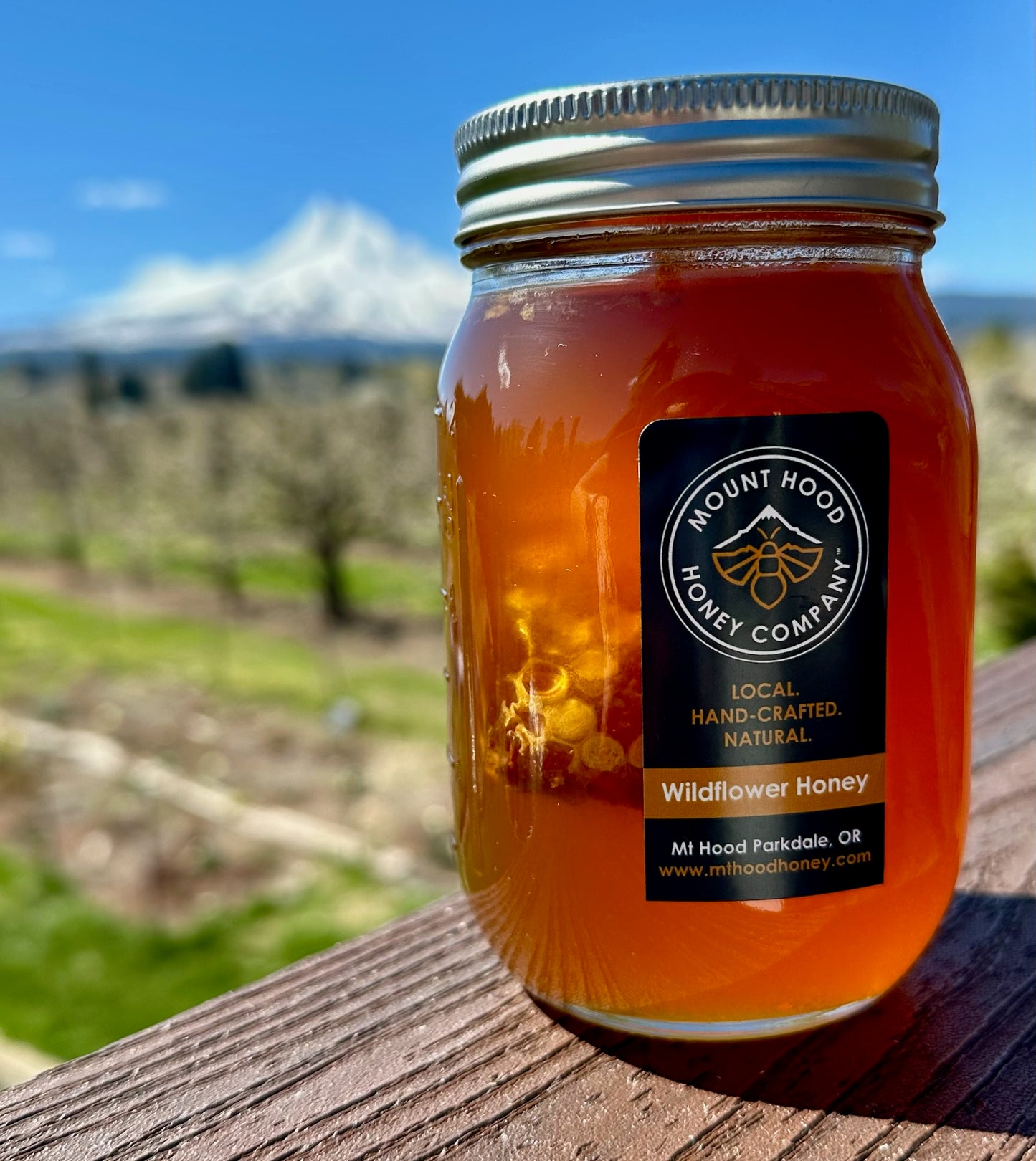 Honey - 22 oz Mason Jar