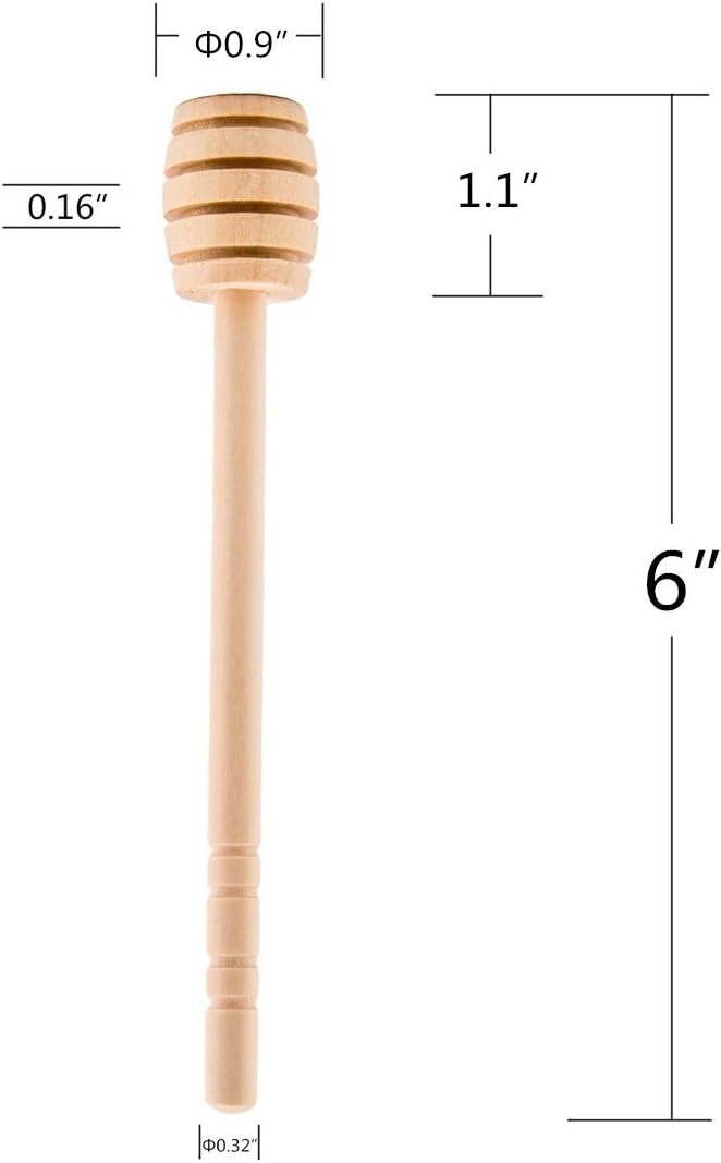 Wooden Honey Dipper
