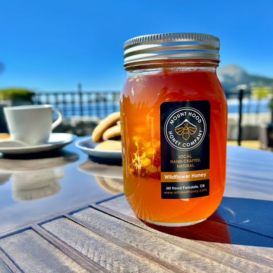 Honey - 24 oz Mason Jar